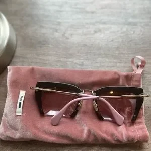 Miu Miu | Accessories | Miu Miu Sunglasses Womens Half 
